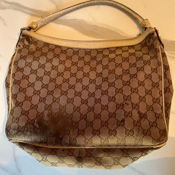 Vintage Gucci Abbey GG Canvas Bag - Picture 5 of 12